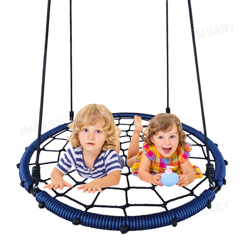 أرجوحة شبكية مستديرة للأطفال م - مراجعة Kids Outdoor Nest Swing وسعره