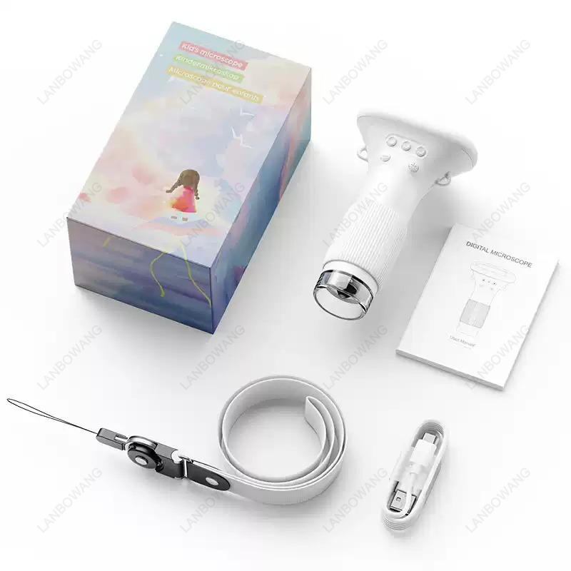 مجهر رقمي للأطفال بشاشة IPS مق - مراجعة Kids Outdoor Microscope وسعره