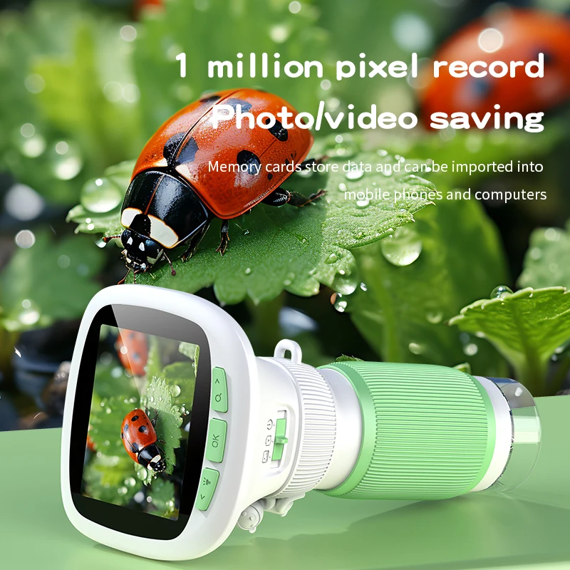 مجهر محمول للأطفال مع تركيز دو - مراجعة Kids Outdoor Microscope وسعره