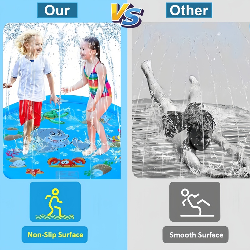 بساط رش ماء قابل للنفخ للأطفال - مراجعة Kids Outdoor Clubhouse وسعره