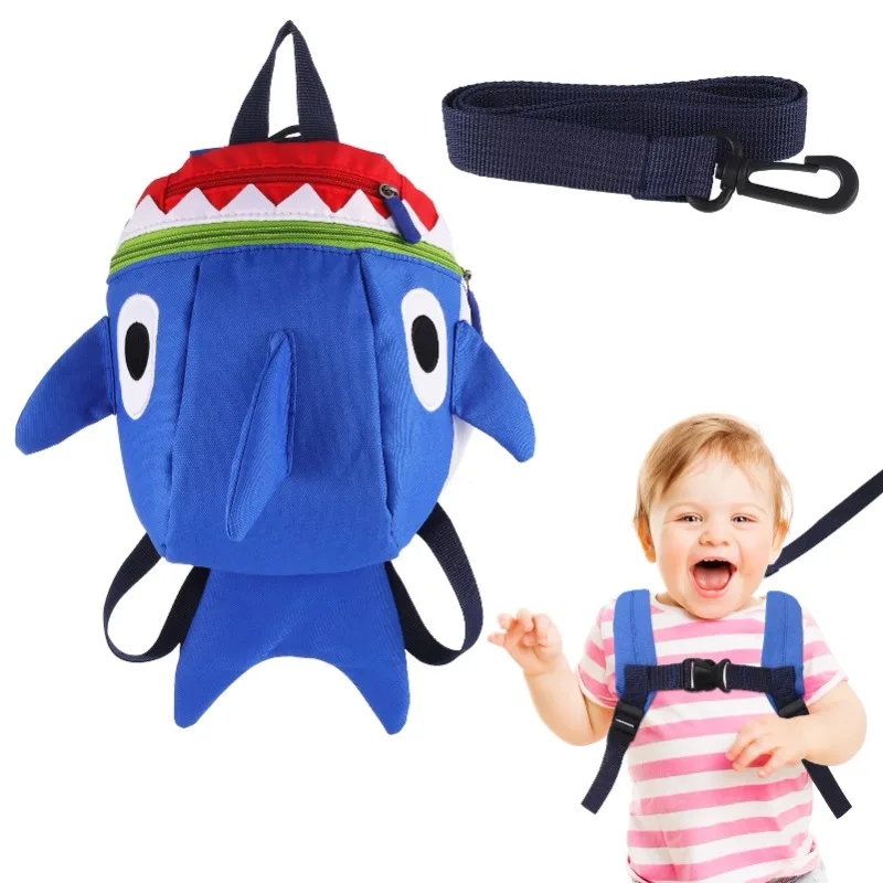 حقيبة ظهر قرش برسوم كرتونية مض - مراجعة Kids Outdoor Backpack وسعره